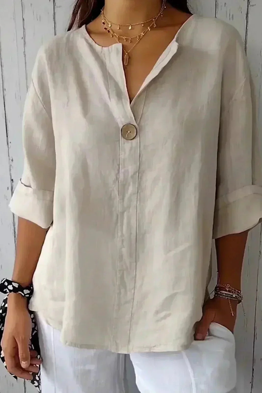 Beige (Almost sold out) / 3XL